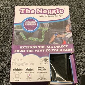 The Noggle Car Vent Extender - Black